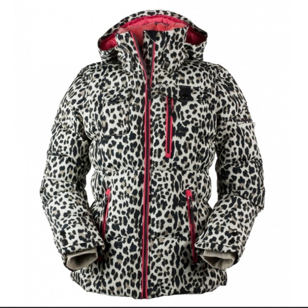 Obermeyer 2025 Leighton Jacket Puffer Animal Prin… - image 3